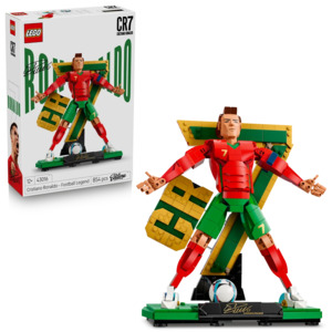 Lego Icons: LEGO Editions Football 43016 Cristiano Ronaldo – Football Legend