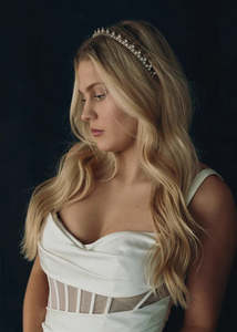 Bridal Headbands Hair Accessories: Gold Zenni Crown