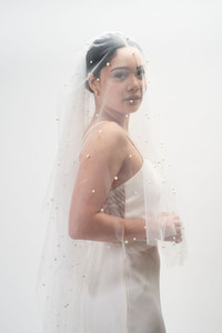 Pearl Blusher Veil