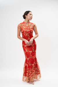 Products: HIRE ONLY - Ali Dress Cheongsam (Qipao)