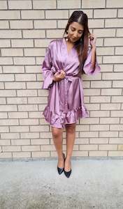 Shop Robes: Ruffled Robes - Lavender