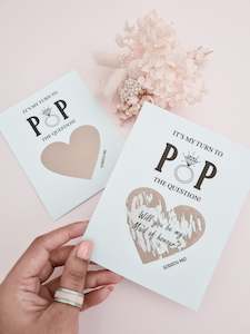 SCRATCH ME! Proposal Cards
