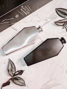 For The Lads: Coffin Hip Flask - For the Lads!