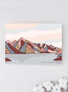 New Zealand Greeting Cards: Queenstown View, New Zealand Greeting Card