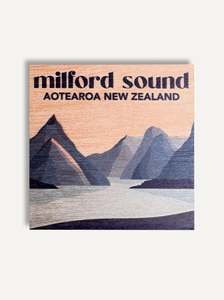 Latest Artworks: Milford Sound New Zealand Fridge Magnet