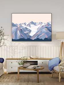 New Zealand Art Prints 1: FOX GLACIER, WEST COAST, NEW ZEALAND Art Print