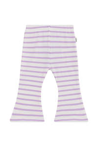 Legging: Stripe Wide Rib Needle Flare