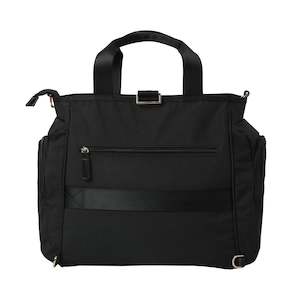 Colourland Duffle Tote Nappy Bag Black