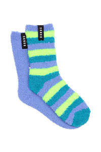 Kids Supersoft Crew Socks 2 Pack CLEARANCE