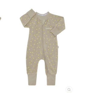 Terry: Ditsy Dots Sand Terry