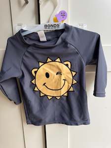 Swimwear: Pre-Loved Hux 6-12 Swim Rashie