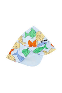 Rainbow Fish Swim Flap Hat