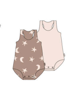 Wonderbodies: Wonderbodies 2 Pack Singlet Set Shapes CLEARANCE