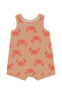 Romper Wondercool: Crabby Crab Wondercool Hot Days Suit CLEARANCE