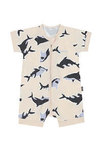 Rompers: Mr Sharky Romper CLEARANCE