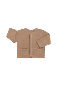 Tracksuits 3: Almond Teddy Fleece Jacket