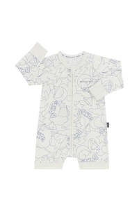 Rompers 1: Wonderfresh Bonds Galazy Short Leg Romper