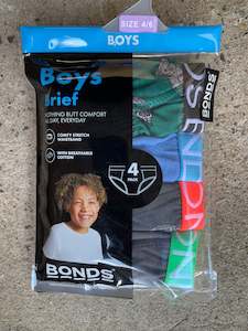 Basic 4 Pack Boys Briefs