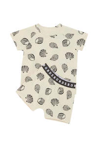 Sandy Seashells Short Sleeve PJ Set CLEARANCE