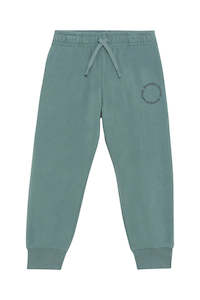 Logo Fleece: Mountain Fog Move Terry Trackies CLEARANCE