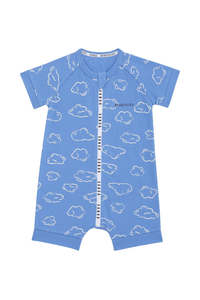 All: In the Clouds Eyelet Romper Wondercool CLEARANCE