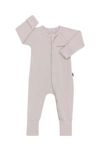 Nimbus Cloud Wide Needle Ribbed Zippy