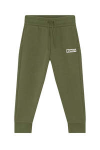 Logo Fleece: Hiker Green Tech Sweat Trackies CLEARANCE