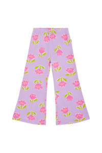 Legging: Sunlit Flowers Flared Leggings