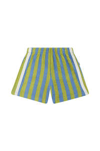 Stripe Terry Towel Short
