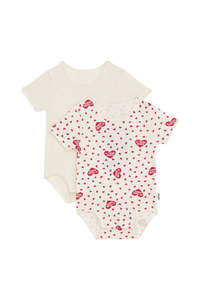 Endless Love 2 Pack Short Sleeve Wonderbodies Bodysuit