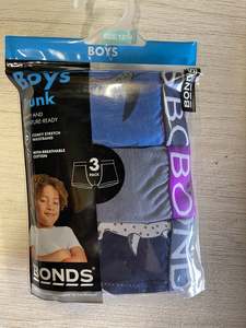 Shark 3 Pack Boys Trunks brief