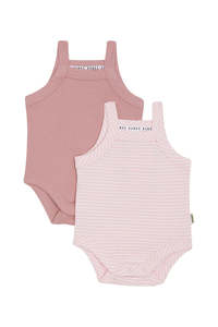 Wondersuits: Newbies Rib Singlet Suit 2 Pack Sugar Babe