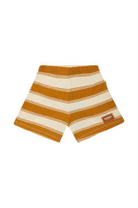 Gold Rush Rugby Stripe Shorts