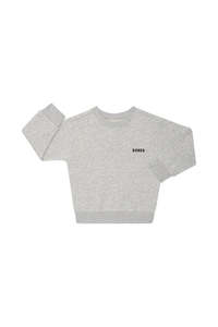 Essentials Fleece Pullover Grey Marle