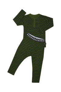 New: Wavy Stripe Waffle PJ Set