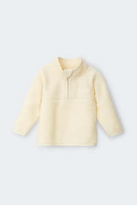 Pj Clear: Levitating Teddy Fleece Pullover CLEARANCE