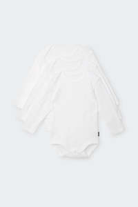 Everyday Value Long White Sleeve 3 Pack CLEARANCE