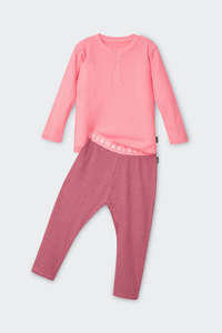 All 1: Wonderful Waffle Pink PJ Set