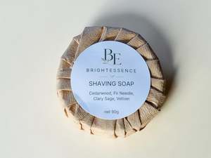 Shaving Soap: Shaving Soap - Cedarwood, Fir Needle, Clary Sage, Vetiver