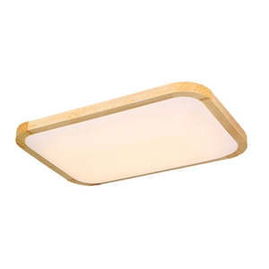 Celling Lighting: VENA Square White Cover With Wooden Border LED Celling Light