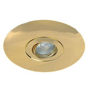 Recessed Down Lights: SU-SV-TLTL MR16 Tilt Large Flange Downlight GD/SC/WH