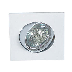 Recessed Down Lights: SU-SVE-STLT MR16 Square Tilt Downlight Kit GD/SC/WH