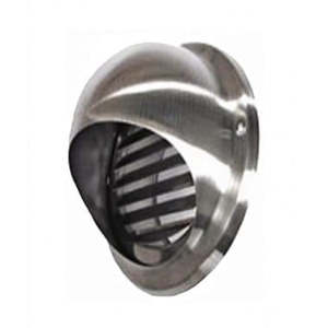 Fan Accessories: COW150R-SS DCT2159 Round Cowls 150mm Stainless Steel