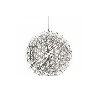 Entrance And Entry Area: LED 92beads White Crystal Gorgeous Round Pendant Light