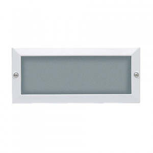 Stairs And Passage Areas: Plain Recess Brick Light WH/BL