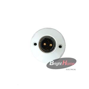 Garage And Workshop Area: Batten holder B22 WHITE