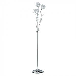 Elegant Floral Floor Lamp