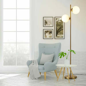Floor Lamp: VERTO Floor Lamp G9-2*25W FREE AKL Delivery