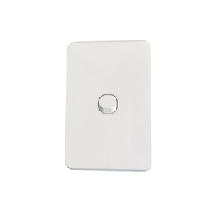 iLuxlite 1 Gang Switch - Vertical - White