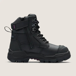 Boots: Blundstone 9961 RotoFlex Women’s Safety Boots Lace Up with Side Zip